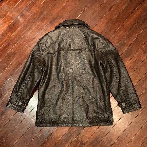 Blueline & Co Leather Field Jacket - Picture 7 of 7